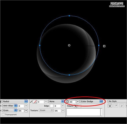 Fireworks制作超级光线水晶球 Fireworks制作超级光线水晶球